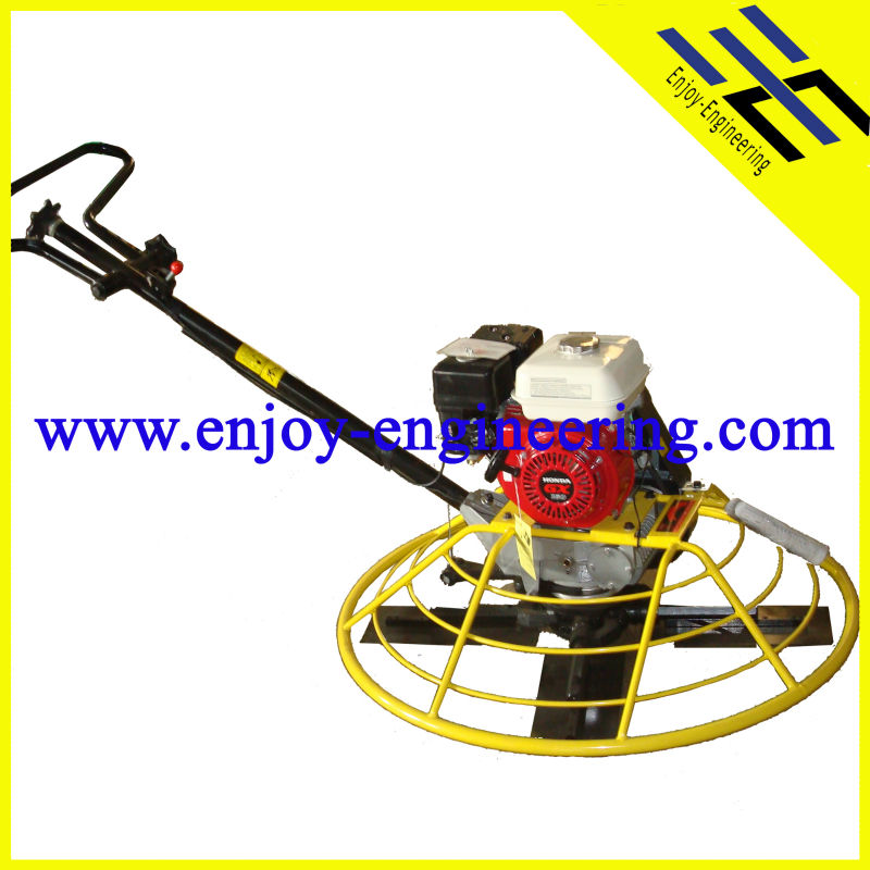 BPM80 gasoline engine walk behind concrete finishing power trowel