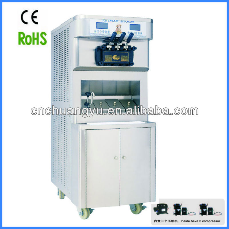 BQL-F7386 Ice Cream Machine With Three Compressors