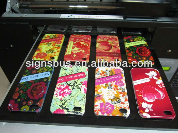 BR1400 A3+ flatbed printer for various kinds of phone cases for Iphone 4s/sumsung S4/Nokia/black berry/phone cover printer