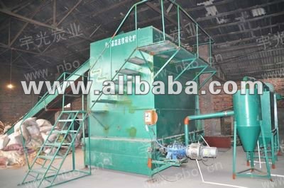 Branches carbonization furnace