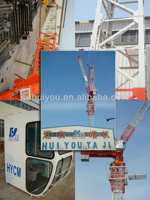 Brand New QTD125 10t Luffing Tower Crane