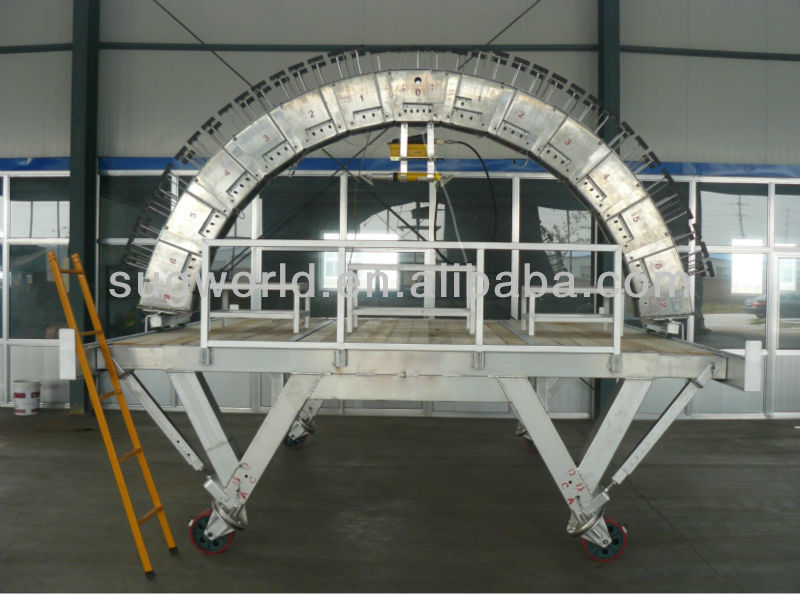 bricking lining machine