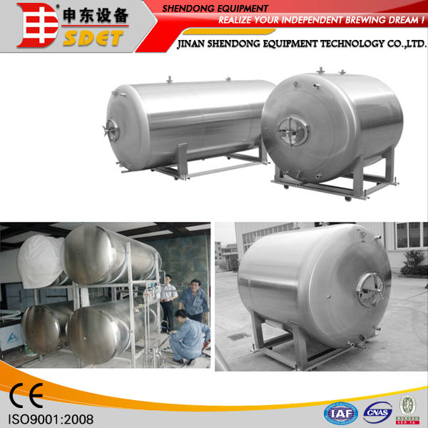 brighter beer tank,CN-SD-1.5T-W Bright beer tank,beer storage tank