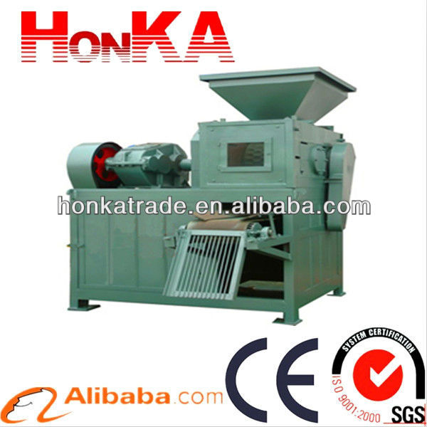 Briquette machine to press waste iron powder into briquette