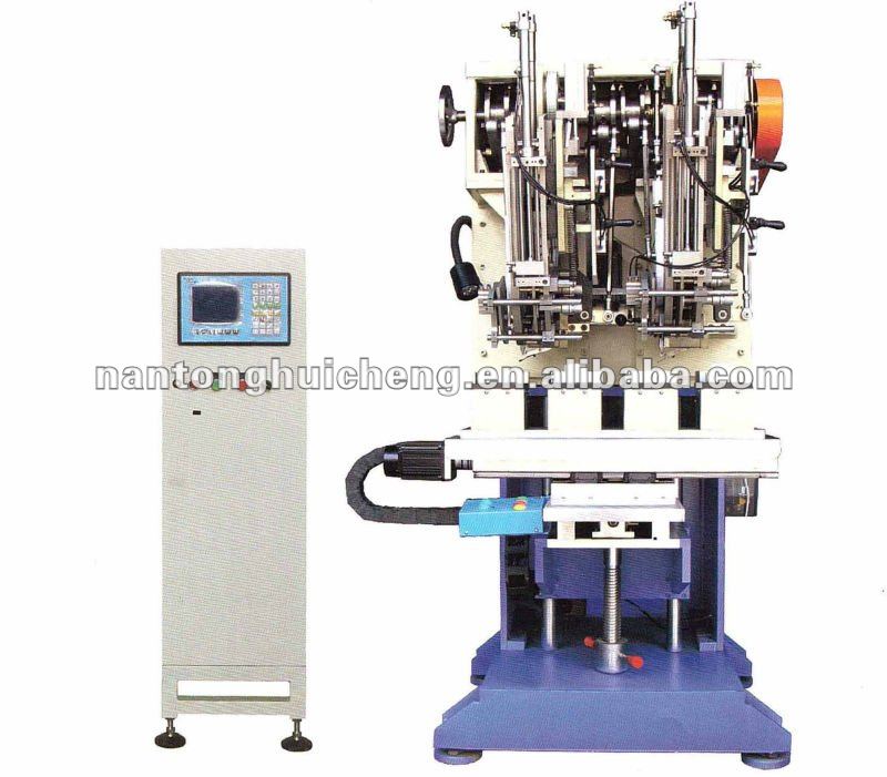 Brush Drilling and Tufting Machine