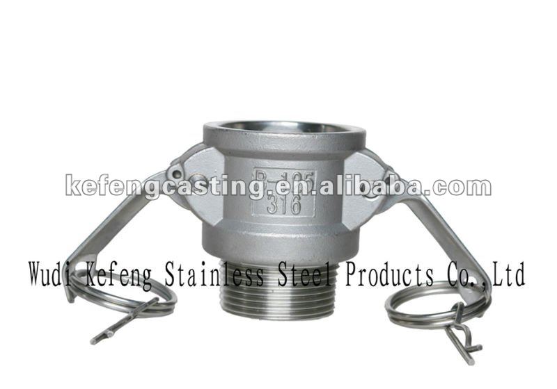 BSP Type B stainless steel fitting