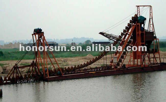 Bucket Chain Sand Dredger