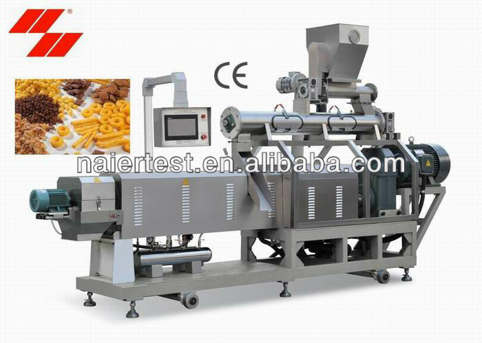 Bugles frying food processing line