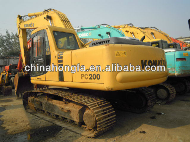 BUILDING EQUIPMENT KOMATSU DIGGER PC200-6 EXCAVATOR