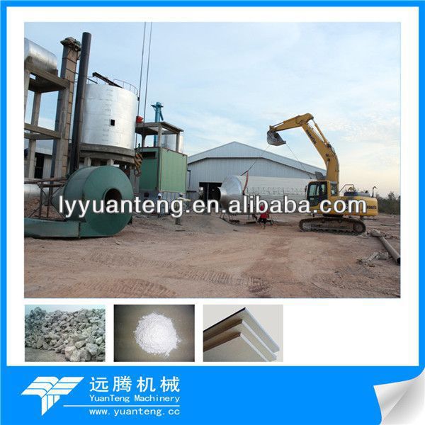 building gypsum powder line