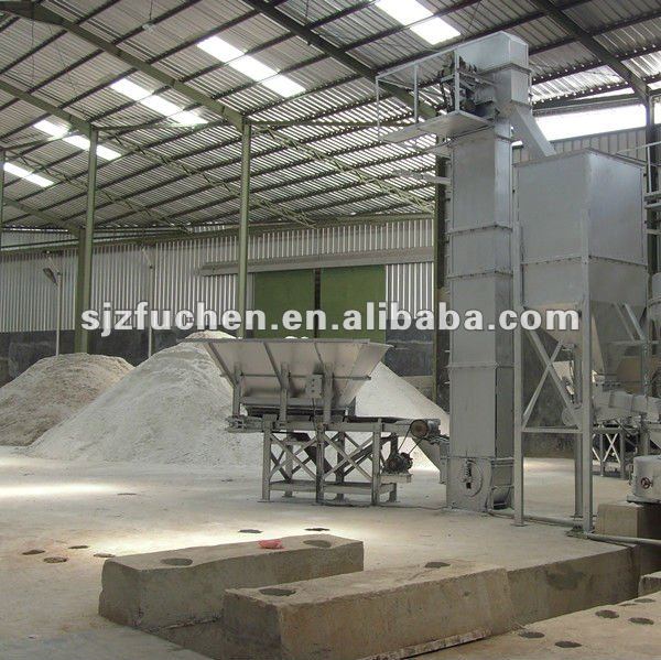 building gypsum powder production line machine