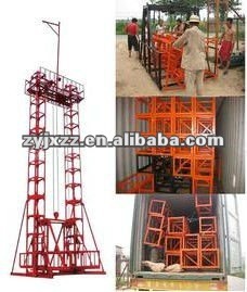 Building materials lifting machine