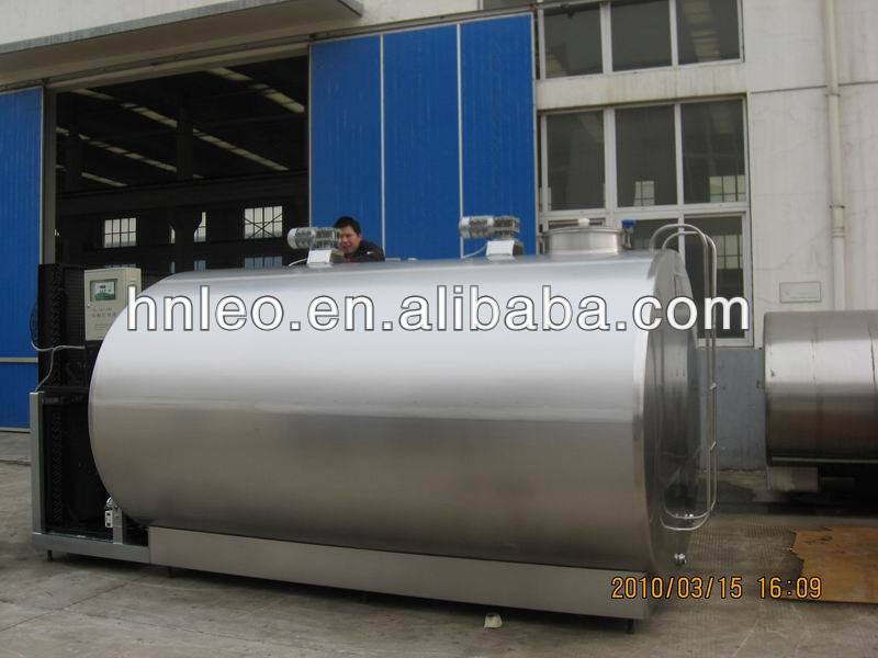 Bulk cooling tanks plant