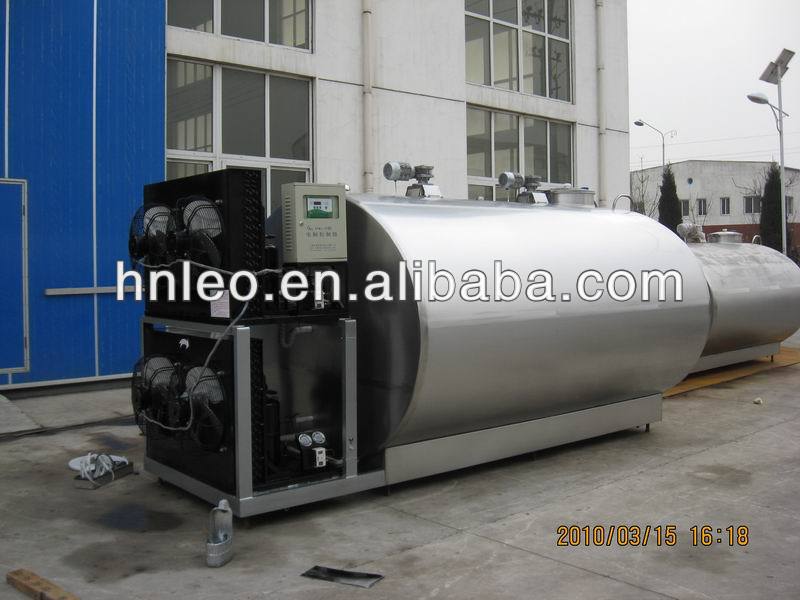 Bulk milk cooler 304 fresh milk receiving fast directly cooling storage insulation cooler tank