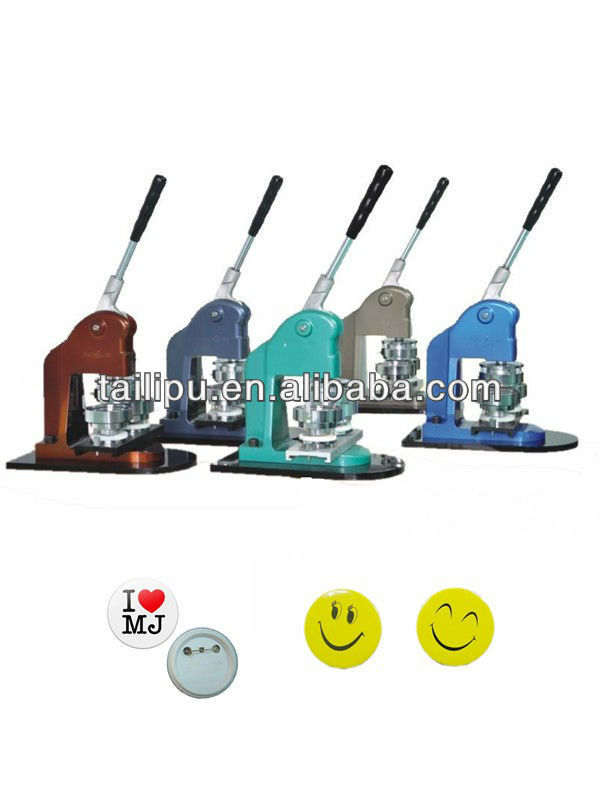 Button badge machine,metal button making machine