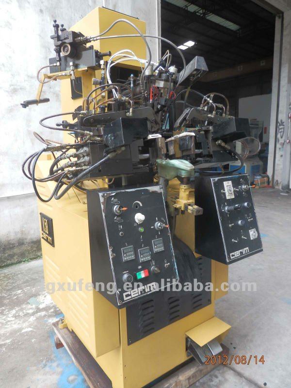 buy used shoe machine, shoe machine price, Cerim K58 heel seat and side lasting machine