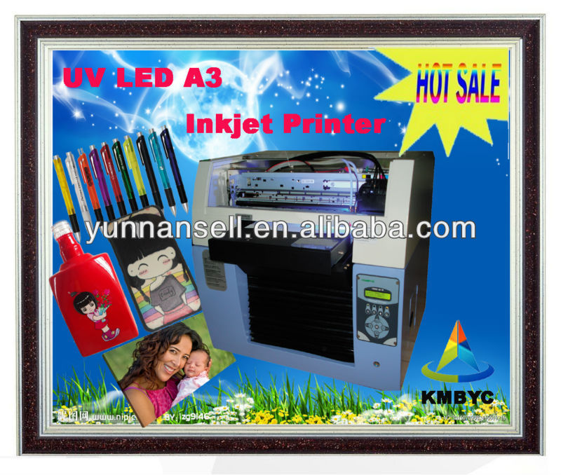 BYC168 Sale Cheap A3 Small UV-LED Printer