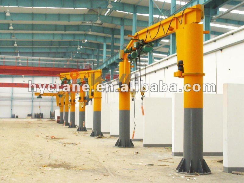 BZ 0.25-2t Fixed Slewing Small Jib Crane