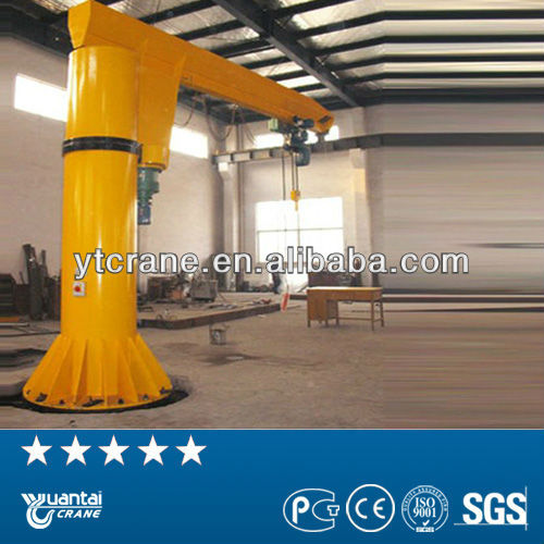 BZ 5t column type slewing pillar jib crane