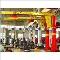 BZ Model 0.25 ton ~ 5 ton fixed mounted pedestal jib crane