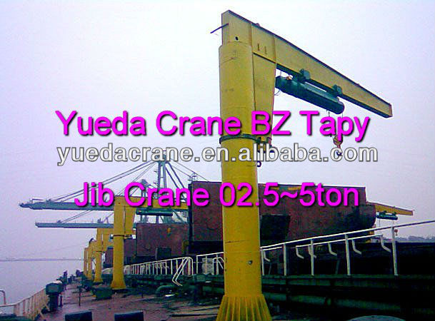 BZ model 0.5 ton ~ 5 ton ship jib crane