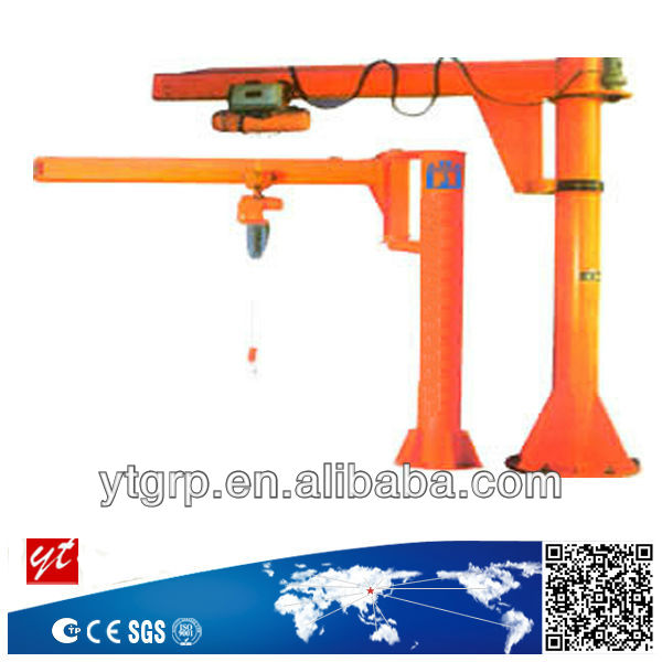 BZ type 5 ton column swing small jib crane for sale