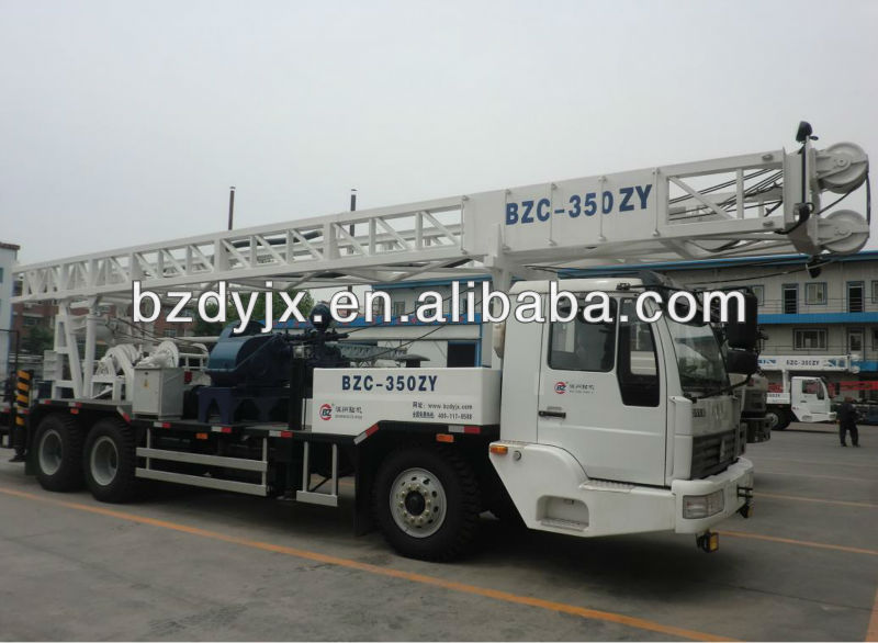 BZC350ZY truck mounted water well drilling rig