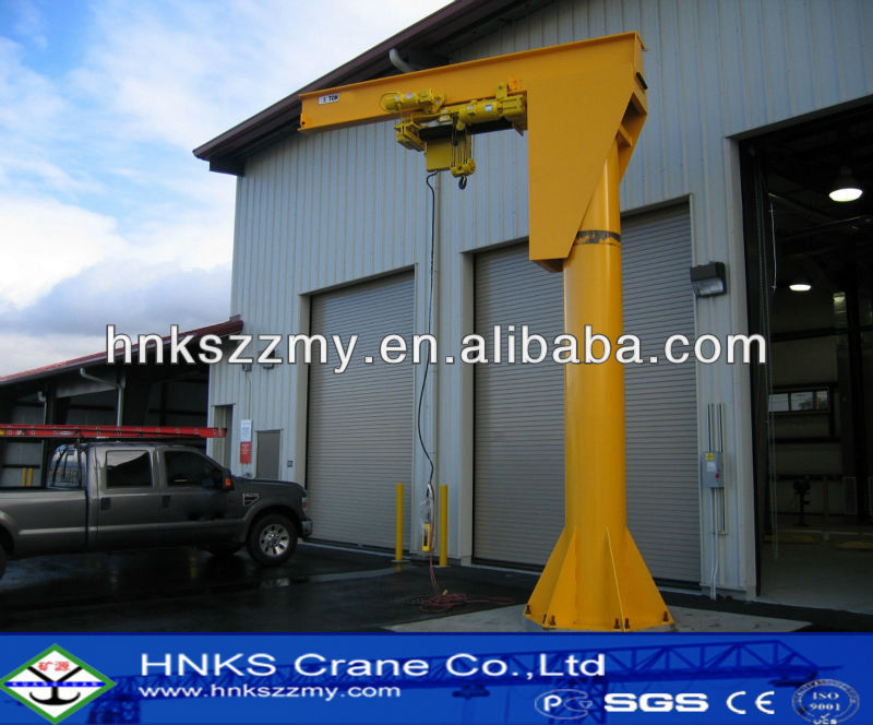 BZD 5t Floor Mounted Jib Crane