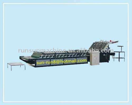 BZJ Semi-auto Flute Laminator Machine, Corrugated Cardboard Carton Box