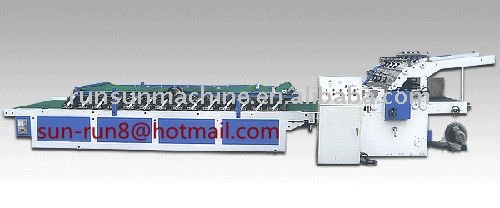 BZJ Semi-auto Flute Laminator Machine, Corrugated Cardboard Carton Box,