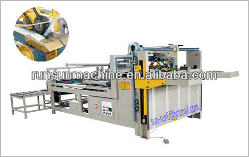 BZX/QZX Semi-auto Automatic Carton Box Folder Gluer Machine, Corrugated Cardboard Carton Box