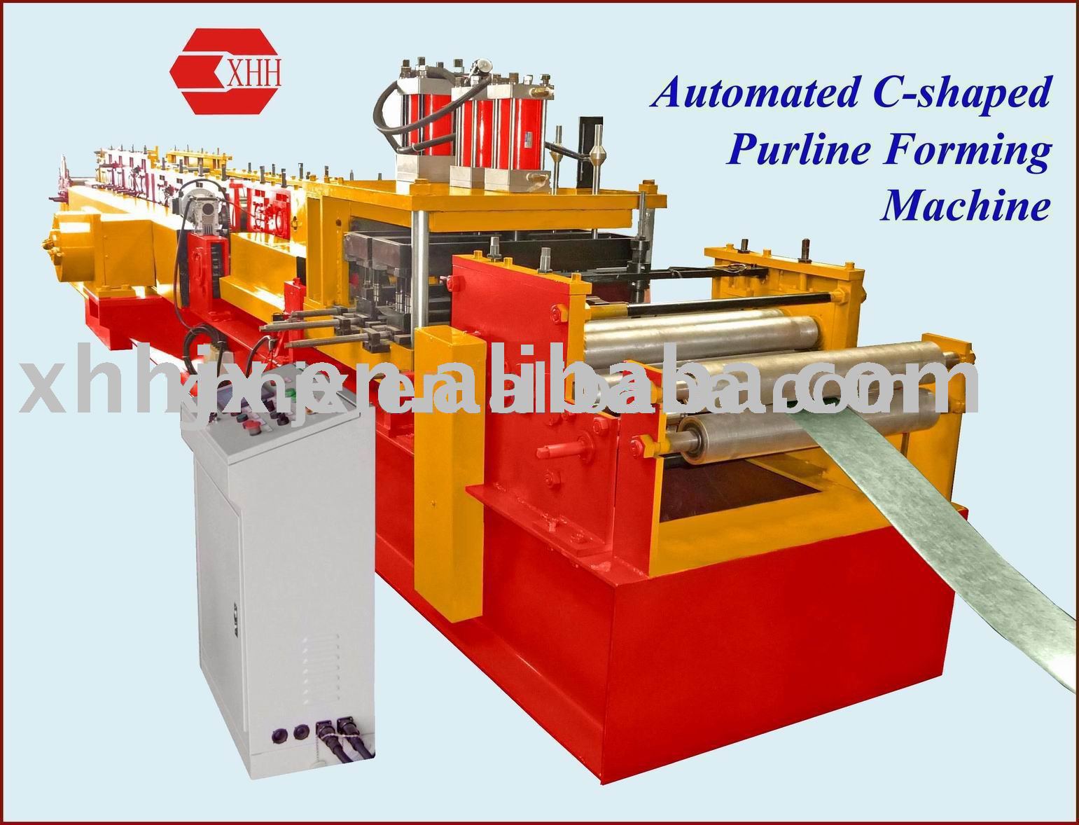 C60-250 Fully Automatic Adjustable C Purline Forming Machine