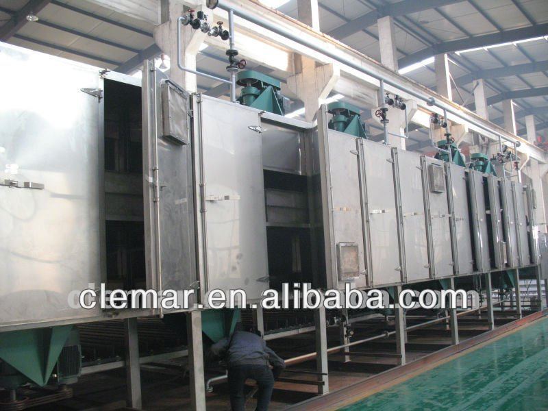 Cabbage belt dryer / onion belt dryer / carrot belt dryer/Multi-layer mesh belt dryer/contimuous mesh belt dryer