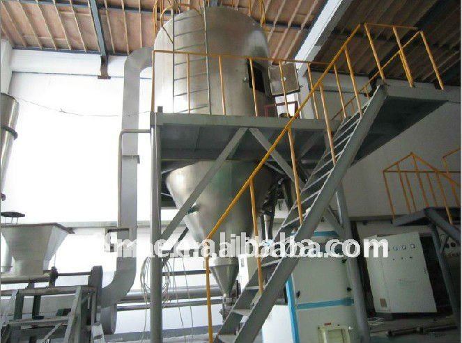 Calcium chloride spray dryer