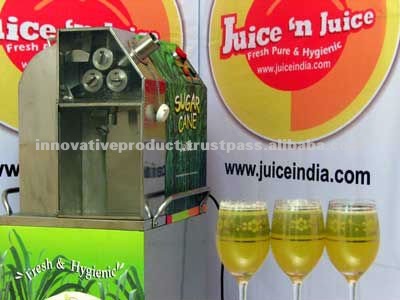 Cane Juicer with waste bin