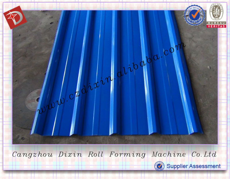 Cangzhou DIXIN 840 roll forming machine aluminium cold rolling machine aluminium equipment