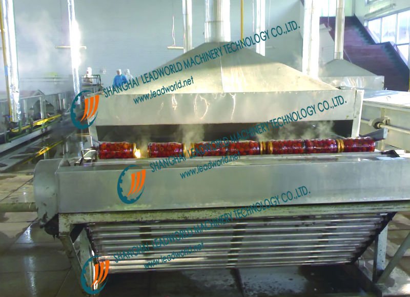 canned food pasteurier sterillizer machine