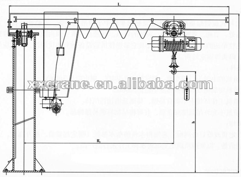 Cantilever Crane Jib Crane