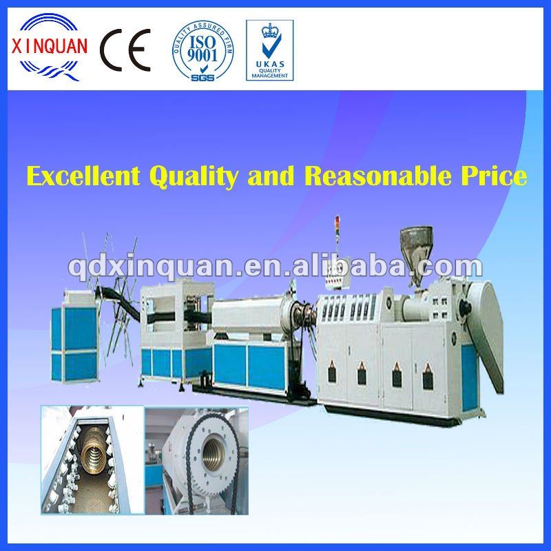 carbon spiral reinforcing pipe manufacturing machine