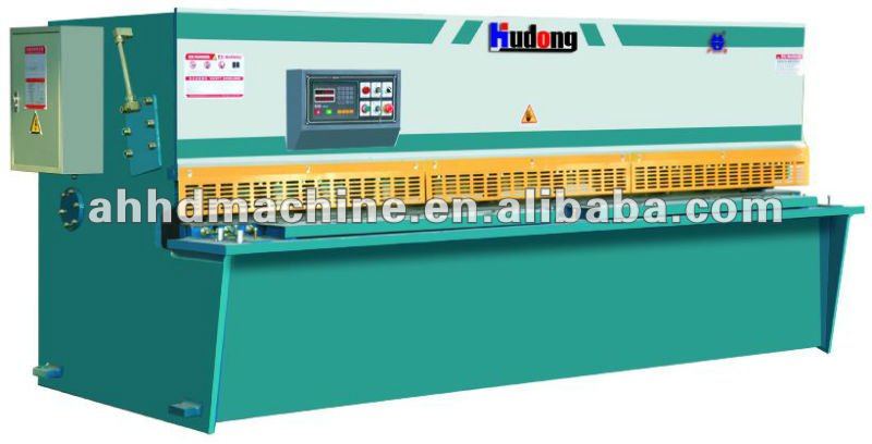 carbon steel hydraulic swing beam shearing machine