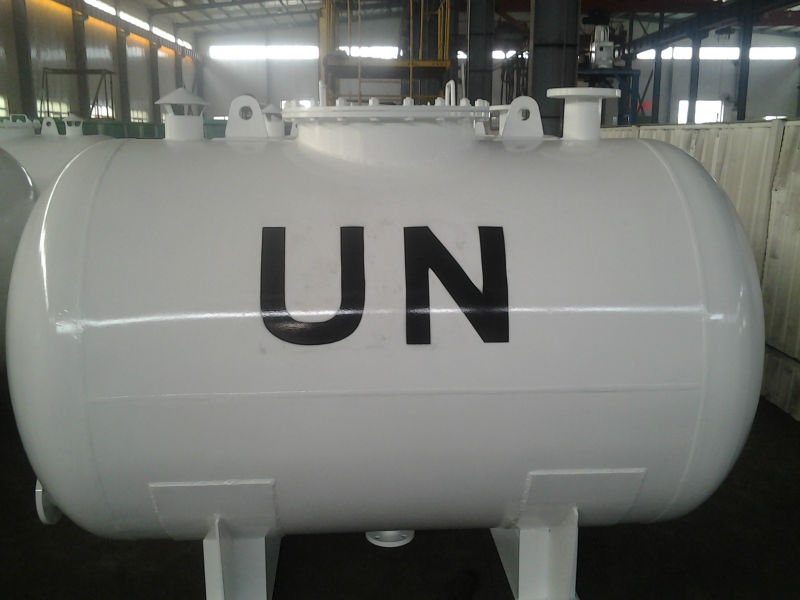 carbon steel pol or gas tank //pressure vessel