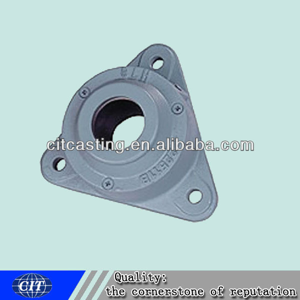 carbon steel resin sand casting shaft cover for engineering machiey part