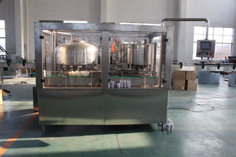 carbonated beverage PET can filling machine