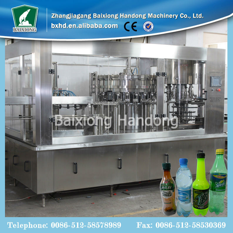 Carbonated Drink Bottle Filling Machine