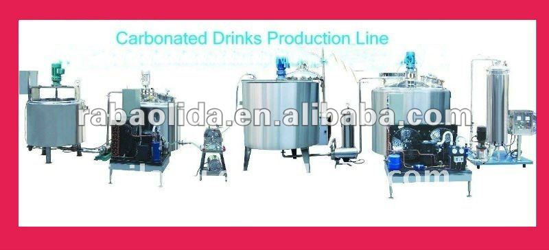 Carbonated Drink Machine Production Line (Hot sale)