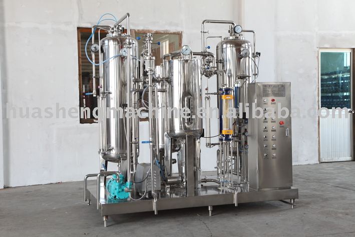 Carbonating machine