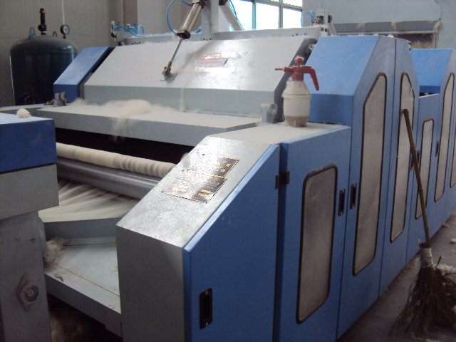 carding machine for high pile plush high production