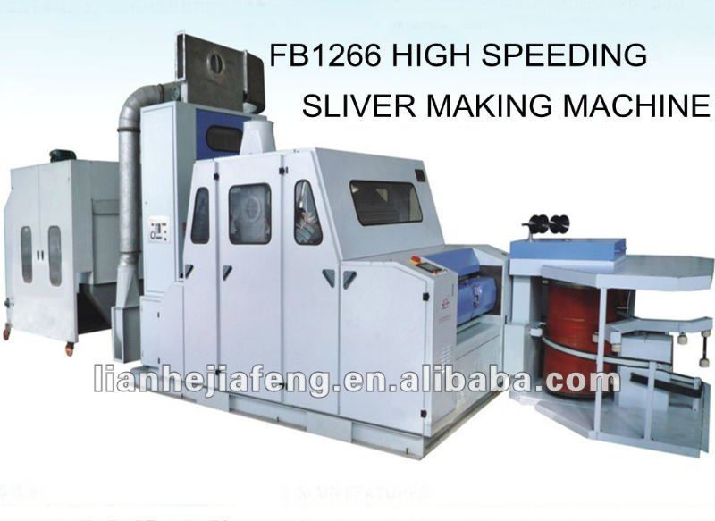 Carding Sliver Machine for High Pile maxiao@qdclj.com