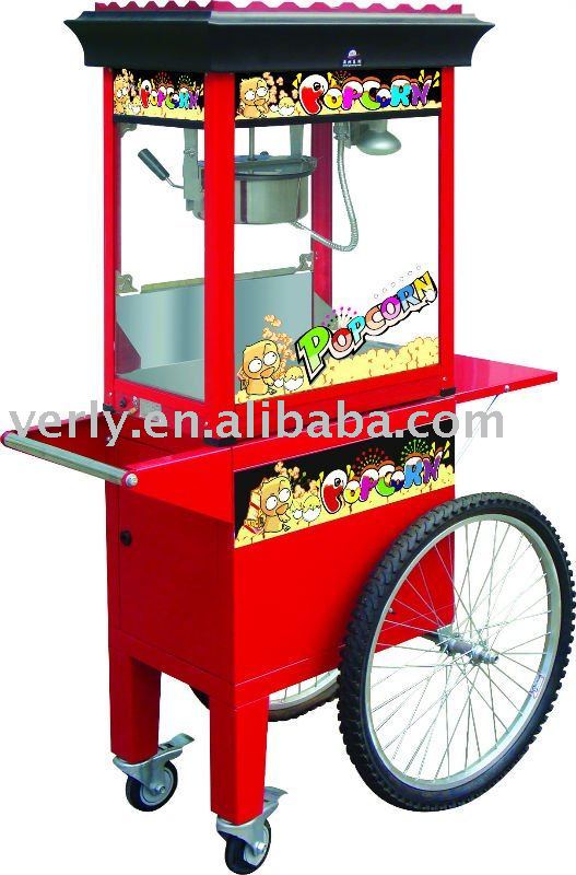 Cart With 8OZ Popcorn Machine(CE approval)