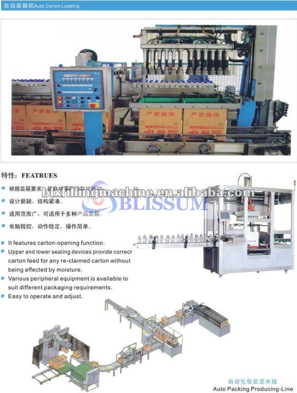 Carton box case packaging machine